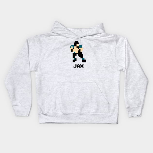 8-Bit Quarterback - Jacksonville Kids Hoodie by The Pixel League